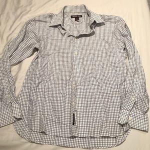 Michael Kors Plaid Button Down Shirt